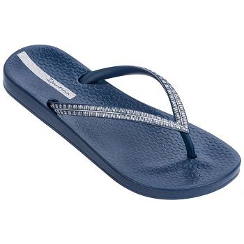 Ipanema Flip Flops Women Anatomic Mesh Blue 940835YSQ Ireland